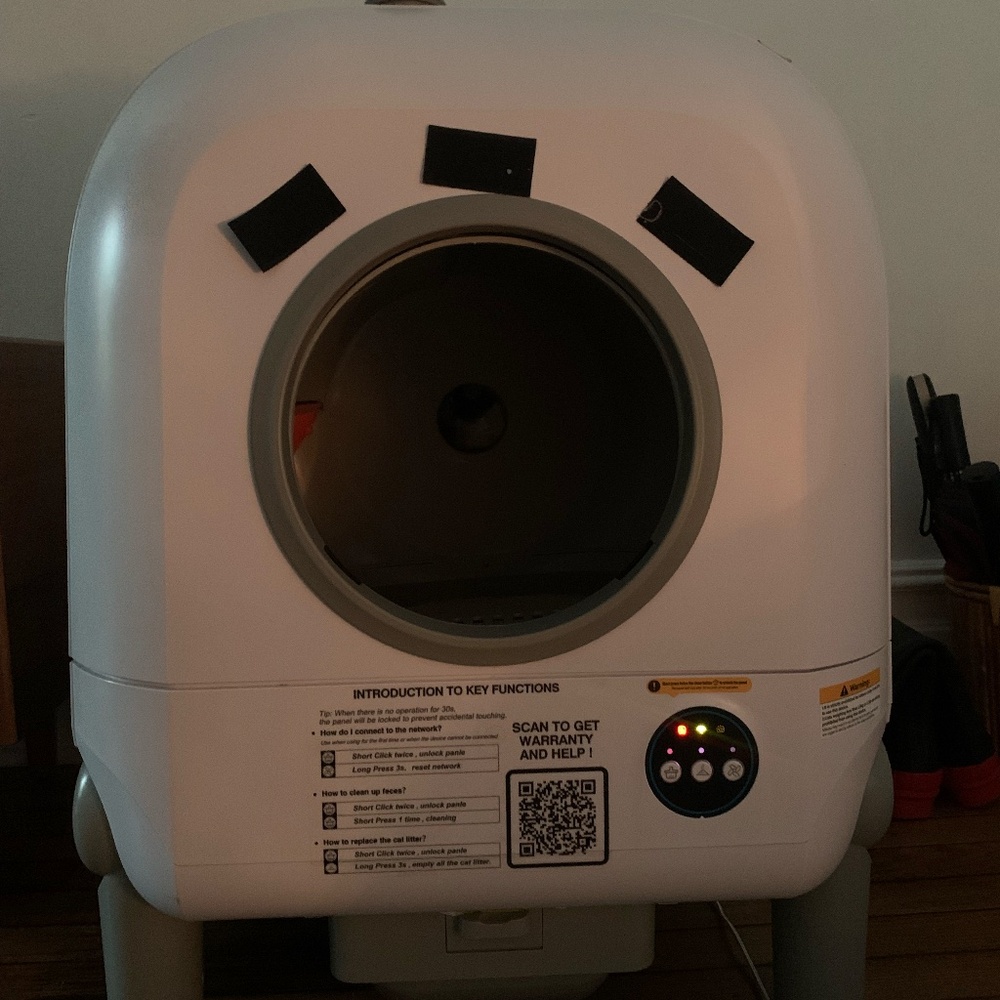 Self Cleaning Cat Litter Box, 120L X-Larger Automatic Cat Litter Box